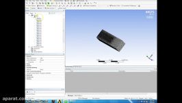 Study of Heat Transfer in an Array of Pin Fins  Ansys