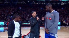 Kevin Hart vs Draymond Green  3 point Shootout  2016 All Star Weekend