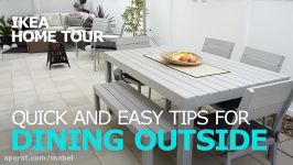 Outdoor Dining Essentials  IKEA Home Tour