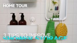 Shower Storage Ideas – IKEA Home Tour