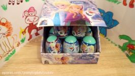 Disney Frozen Anna and Elsa Princess of Arendelle Disney 10 Kinder Surprise Eggs