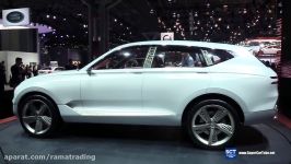 Genesis GV80 Concept  Exterior Interior Walkaround  Debut at 2017 New York Auto Show