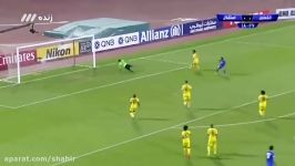 خلاصه بازی التعاون 1 استقلال 2 Esteghlal 2  Al Taawoun 1