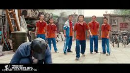 سکانس درگیری جکی چان اراذل در The Karate KiD 2010