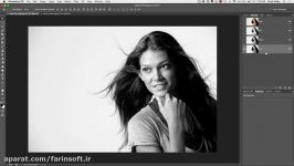 دانلود آموزش حرفه ای ماسک کردن ترکیب مو در Adobe Phot