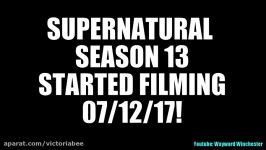 Supernatural Season 13 Starts Filming