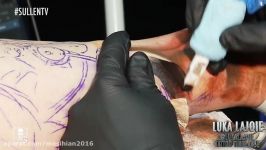 Tattoo Time Lapse  Luka Lajoie