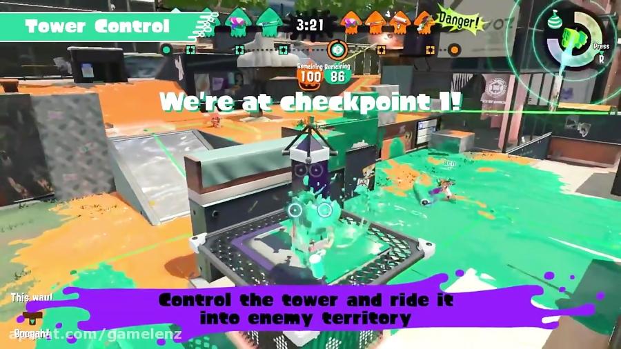 گیم لنز تریلر انتشار بازی Splatoon 2