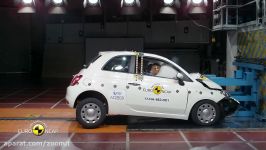 تست تصادف فیات Euro NCAP Crash Test 2017 Fiat 500