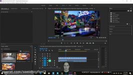 35 حرکت دادن دو ویدیو بصورت عرضی در Adobe Premiere  سعید طوفانی