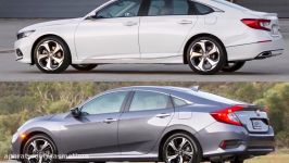 2018 Honda Accord vs 2017 Honda Civic