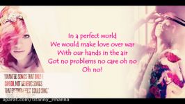 Rihanna  World Peace Lyrics