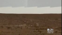 فیلم برداری روبات مریخ نورد سطح مریخ .