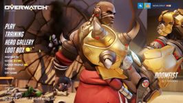 DOOMFIST  Overwatch Gameplay NEW HERO