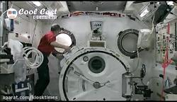 فضانوردان این طوری چشم های شان در فضا مراقبت می کنند