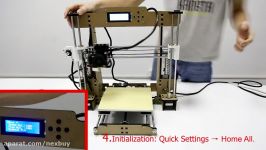 3D Printer Instruction Anet 3D Printer A8 Debugging Video