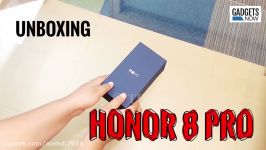 ویدئو Unboxing  Honor 8 Pro