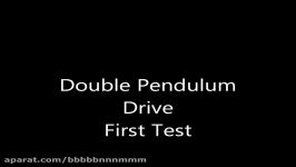 Double Pendulum first test