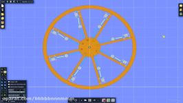 Besslerrad  Gravity Wheel Algodoo