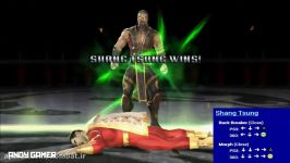 Mortal Kombat VS DC Universe  FATALITY Shang Tsung 