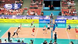 TOP 20 Best Volleyball Spikes by Jeffrey Jendryk  Volleyball USA  World League 2017