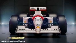 F1 2017  Classic Cars Reveal McLaren Trailer