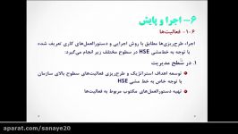 آموزش مجازی HSE قسمت یازدهم اجرا پایش