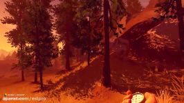 Firewatch story. 2016 adventure game. Dialogue and cutscenes