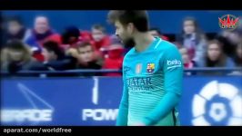 Gerard Pique ● The Barrier ● Crazy Defensive Skills 20162017 HD