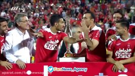 اهدای جام به پرسپولیسپرسپولیس 3  نفت 0