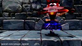 نکته مخفی در مرحله Stormy Ascent در بازی Crash Bandicot