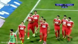 عدم هماهنگی جالب در شادی بعد گل پرسپولیسی ها