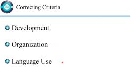 معیارهای تصحیح تسک اول رایتینگ تافل Integrated W