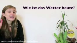 GERMAN LESSON 40 The weather Das Wetter ☀️ ☁️ ☂️ ❄️ ⛄️