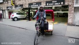 With Pedicab Driver Makes a Life in New York City