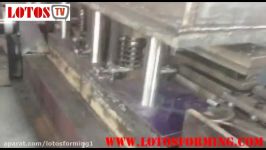 panel punching and leveling forming machine