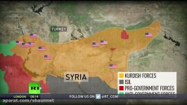 ائتلاف غیرقانونی آمریکا برای ازبین بردن تجزیه سوریه