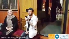 پشت صحنه آشتی کنان بهنوش بختیاری امیر تتلو در جشن تولد فارس پلاس Behnoosh Bakhtiari Amir Tataloo