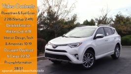 2017 Toyota RAV4 Full Review  LE XLE SE Limited Platinum