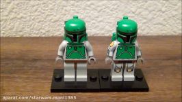 LEGO Star Wars Boba Fett Original Minifigure and 10123 Cloud City Comparison