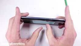 Galaxy S8 Durability Test  Scratch Burn and BEND tested