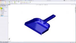 طراحی core cavity قالب خاک انداز solidworks