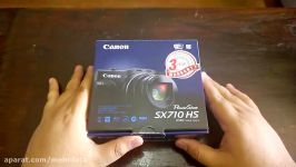 Canon PowerShot SX710 HS Unboxing  20.3MP Point