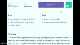 Asus ROG Zephyrus  Review