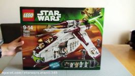 LEGO Star Wars Republic Gunship 75021 Unboxing  Summer 2013 Wave