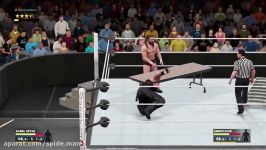 گیم پلی من WWE2K17 درخواستی علی