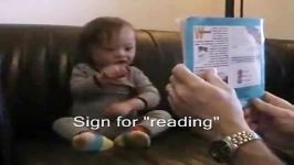 نمرین خواندن در 17 ماهگی