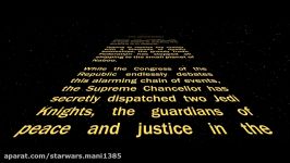 Journal of the Whills Saga I Clone Wars Opening Crawl