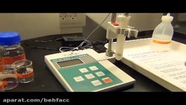 Calibration procedure for pH Meter 744 Metrohm