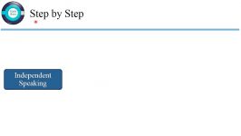 مراحل کلی گفتن اسپیکینگ مستقل تافل Independent S